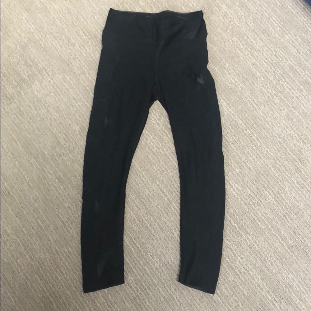 Koral Black Shiny leggings XS